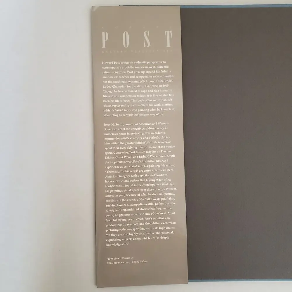 Howard Post Western Perspectives Jerry N. Smith 2013 Hardcover 1st Edition. EUC‎